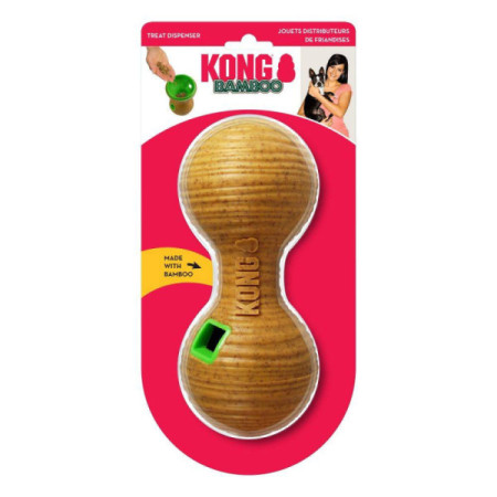 Kong Dispensador Bamboo Feeder Dumbbell
