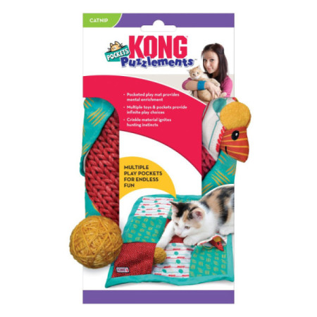 Kong Cat Puzzlements Pockets