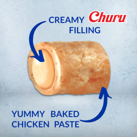 Churu Chicken Bites recheados com creme de galinha
