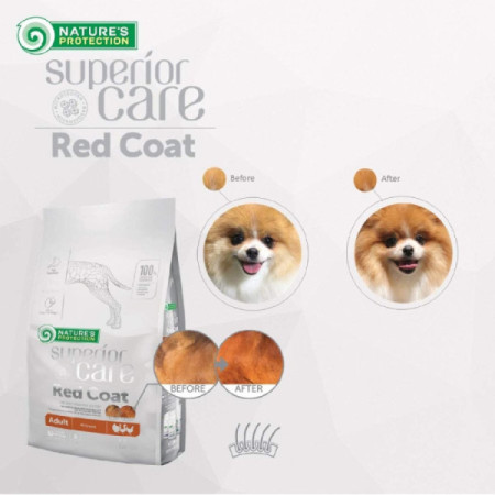 Natures Protection Superior Salmon Mini Adult Red Coat Dogs