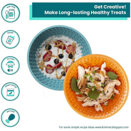 LickiMat Wobble laranja