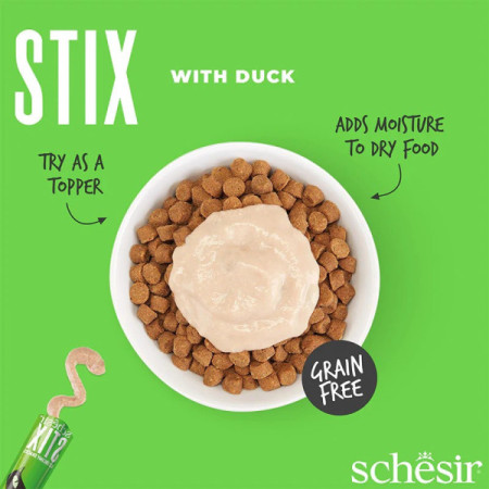 Schesir Stix Creamy Snack Pato