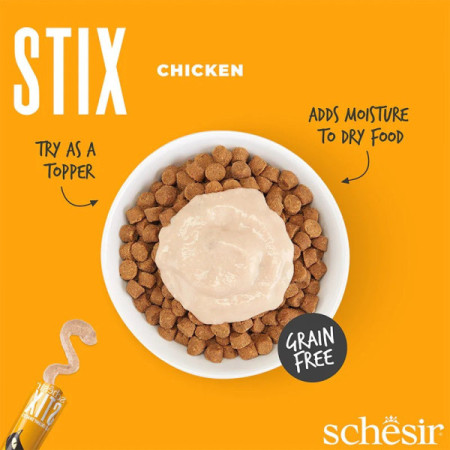 Schesir Stix Creamy Snack Frango