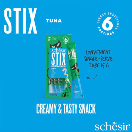 Schesir Stix Creamy Snack Atum