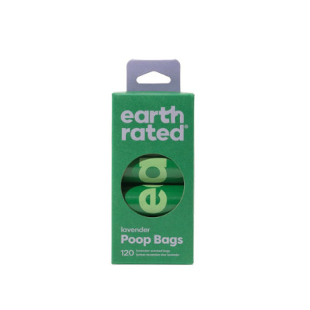 Earth Rated Poopbag Recargas com cheiro a lavanda