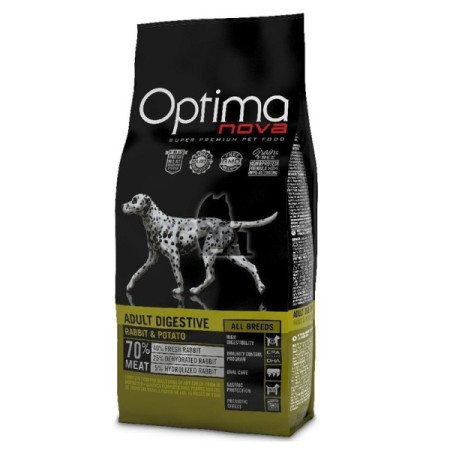 Optima Nova Dog Adult Digestive Coelho & Batata