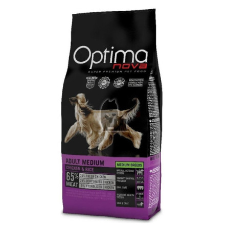 Optima Nova Dog Medium Adult Frango & Arroz