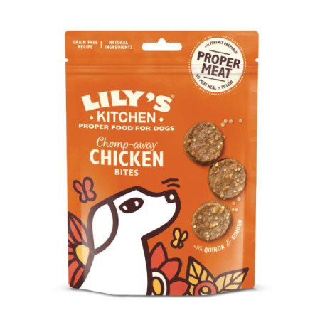 Lily's Kitchen Snacks Chomp-Away Chicken Bites