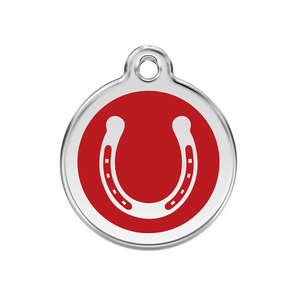 Red Dingo Medalha Ferradura vermelha