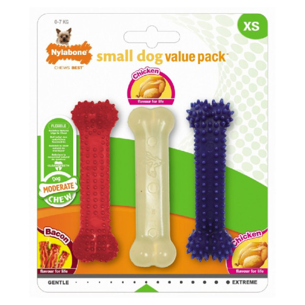 Nylabone Small Dog Pack