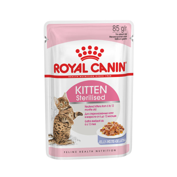 Royal Canin Wet Sterilised Kitten Geleia