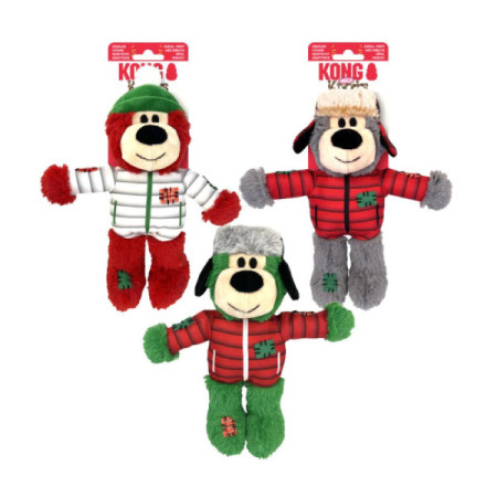 Kong Holiday Wild Knots Urso Winter NATAL