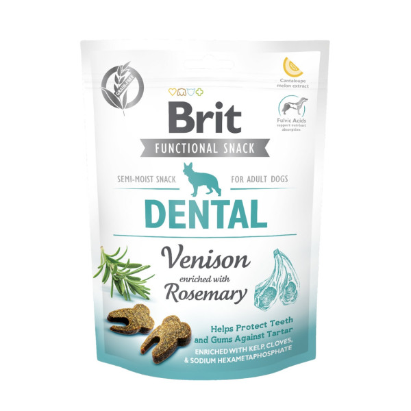 Brit Care Dog Functional Snack Dental Venison