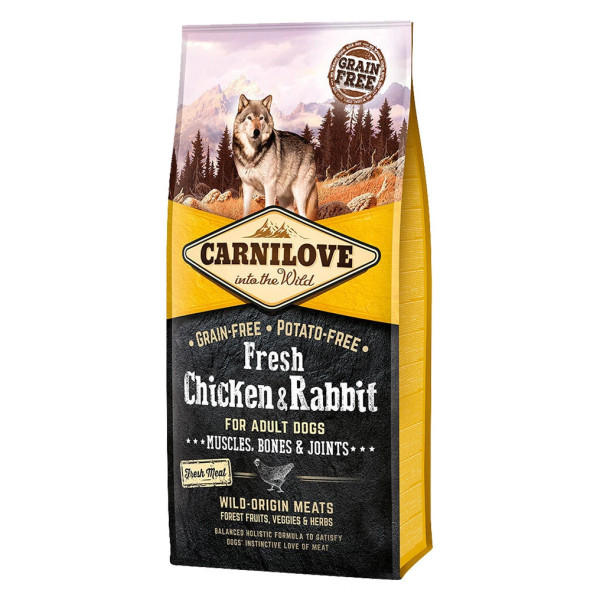 Carnilove Adult Dog Fresh Chicken & Rabbit