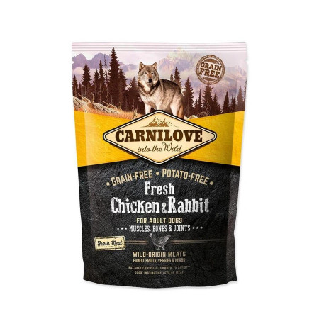 Carnilove Adult Dog Fresh Chicken & Rabbit