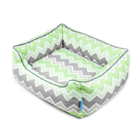 Luben Sofá Spring Chevron Verde