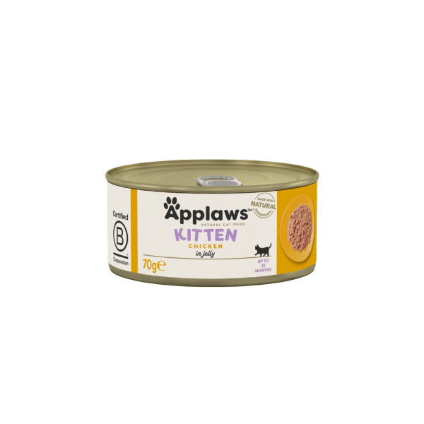 Applaws Natural Kitten Food Galinha em geleia