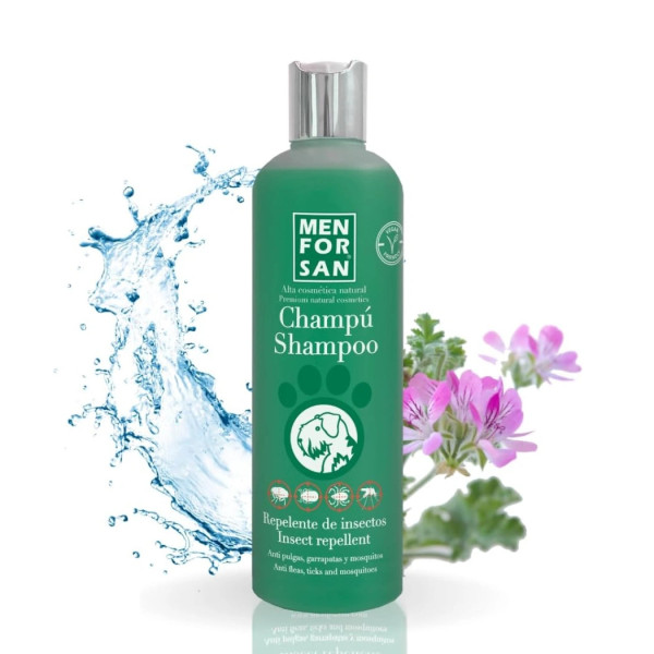 Men For San Champô Repelente de insectos para cão