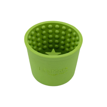 LickiMat Yoggie Pot verde