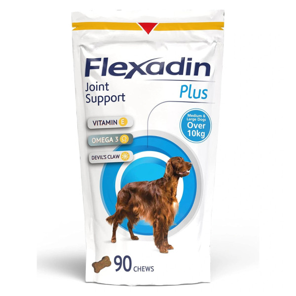 Vétoquinol Flexadin Plus cães médios e grandes