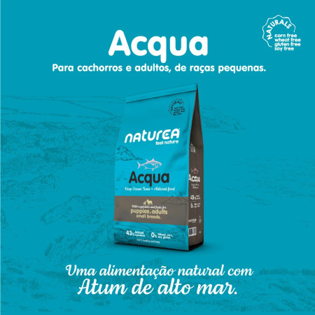 Naturea Naturals Acqua Tuna Small Breed - Melhor preço garantido!