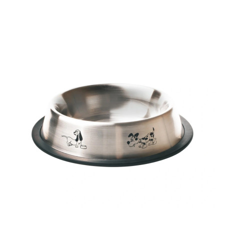 Happet Comedouro Inox Dog Design