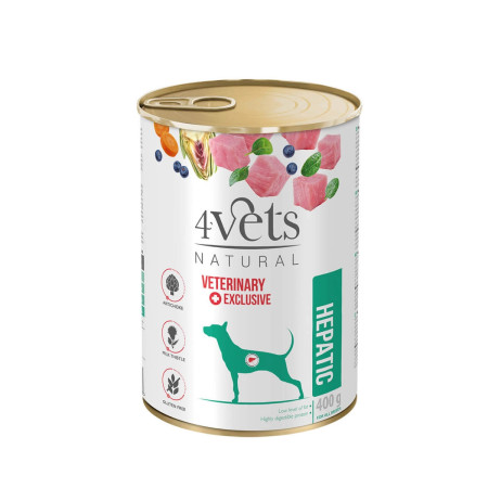 4Vets Dieta Veterinária Insuficiência Hepática