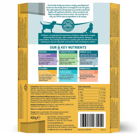 Naturo Light Galinha com arroz e vegetais