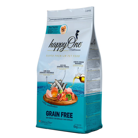 HappyOne Mediterraneum Small Breed Sardine - Produzida em Portugal