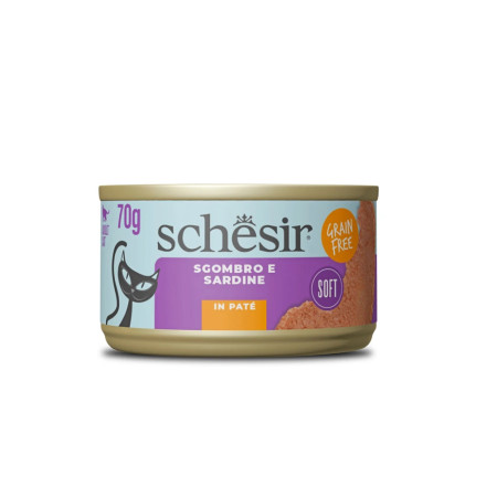 Schesir Gato Paté de Sardinha e Cavala