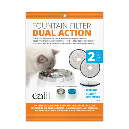 Catit Filtros com Dupla Acção para Fonte Flôr