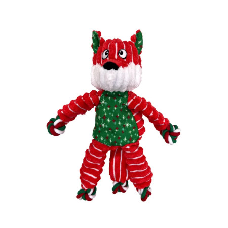 Kong Holiday Floppy Knots Raposa NATAL