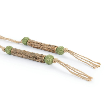 Happet Matatabi & Catnip Sticks com corda