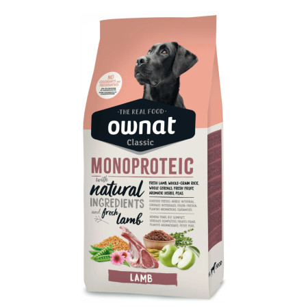 Ownat Classic Monoproteic Lamb - Ração Best Seller!