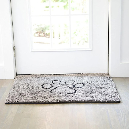 Dog Gone Smart Dirty Dog Doormat cinzento