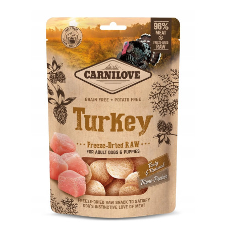 Carnilove Dog Freeze-dried Raw Snacks Turkey