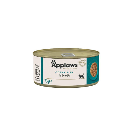 Applaws Natural Cat Food Peixe do mar em caldo
