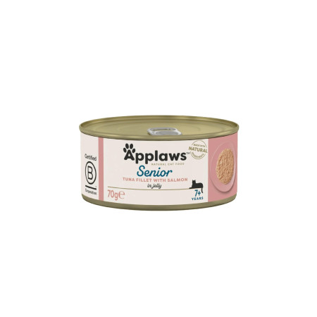 Applaws Natural Senior Cat Food Filetes de atum com salmão