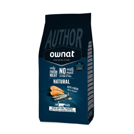 Ownat Author Cat Fresh Oily Fish & Poultry - 100% carne fresca!