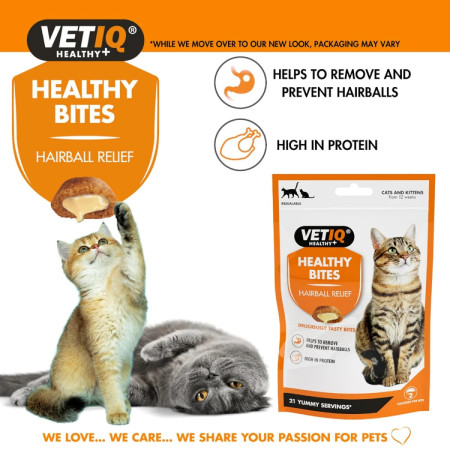 M&C VetIQ Healthy Bites Hairball Relief