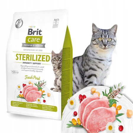 Brit Care Cat Grain Free Sterilized Imunity Support