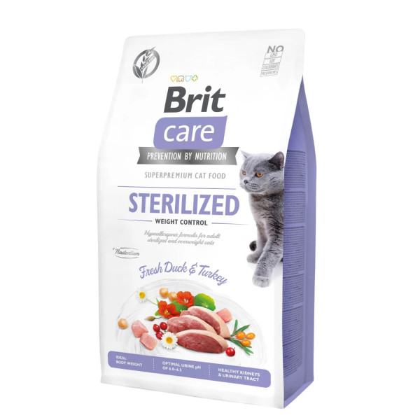 Brit Care Cat Grain Free Sterilized Weight Control
