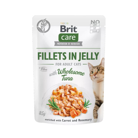 Brit Care Cat Filetes Wholesome Tuna em Geleia