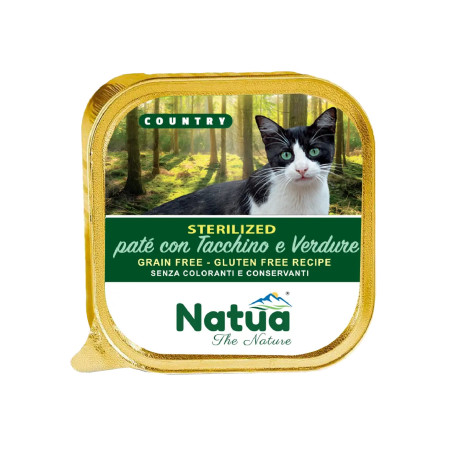 Patê húmido para gato Natua Country Sterilised Perú e Vegetais