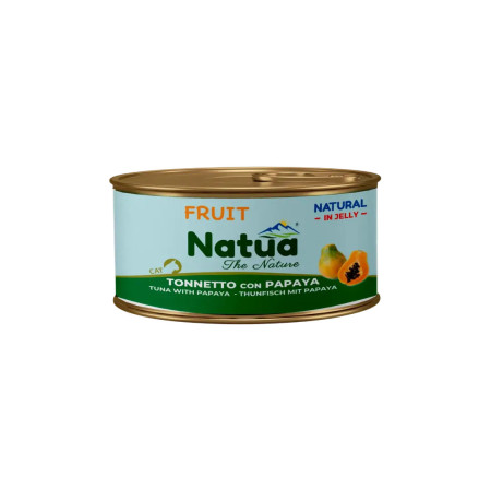 Natua Fruit Cat Atum com papaia