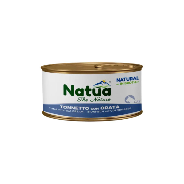 Natua Cat Natural Broth Atúm com Dourada