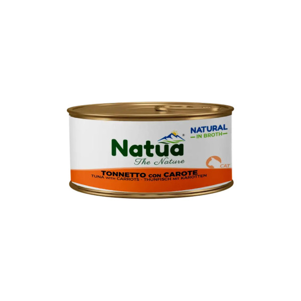 Natua Cat Natural Broth Atum com cenoura
