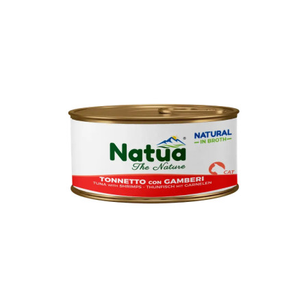 Natua Cat Natural Broth Atum com gambas