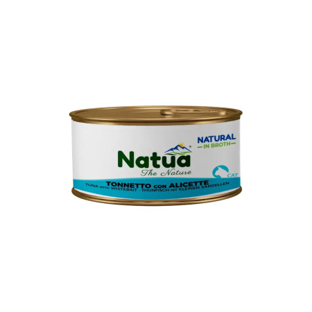 Natua Cat Natural Broth Atum com carapauzinhos