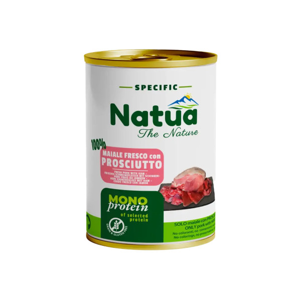 Natua Dog Specific Porco com presunto